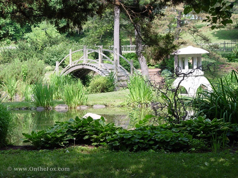 Japanese gardens in Geneva