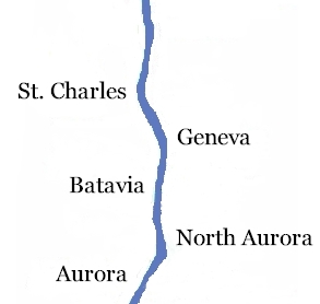 Fox River map